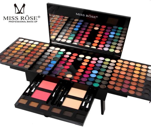 MISS ROSE Set di palette di trucco completo professionale per donne Labbra Viso Occhi Ombretto in polvere Rossetto Set di trucco Palette8704219