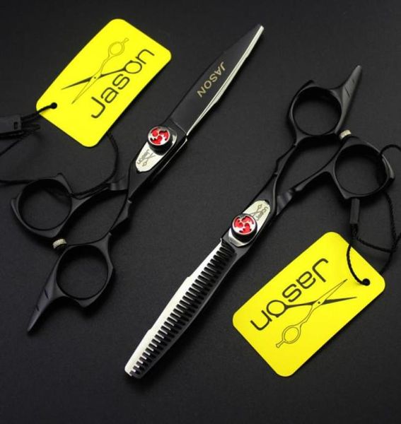 55inch jason yeni jp440c kesme inceltme makası set kuaför makas Paslanmaz çelik saç makasları Kit berber salon araçları 9841692