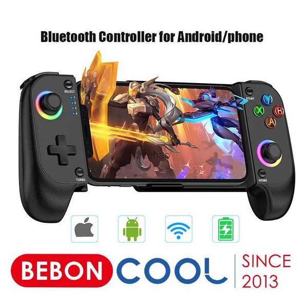 Oyun Denetleyicileri Joysticks Beboncool GamePad Cep Telefon Kontrolörü iPhone Android Telefon P Uzakta Oyun Xbox Oyunu Hall Effect Tetikleyici Joystick