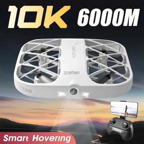 Drones Mini Drone 8K 4K Quadcopter Kameralı Gerçek Zamanlı Şanzıman Mini Cep UFO Küçük Uzaktan Kumanda Uçak Oyuncak Çocuk Hediye