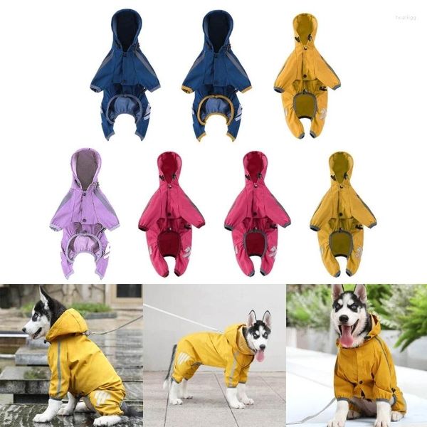 Abbigliamento per cani, giacche invernali, vestiti impermeabili con strisce riflettenti per animali domestici