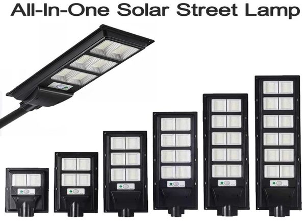 Luzes de parede solares LED luz de rua 30W 40W 60W 8W0 90W 120W 160W alto brilho 5730 LED IP65 exterior luz de inundação solar8713783