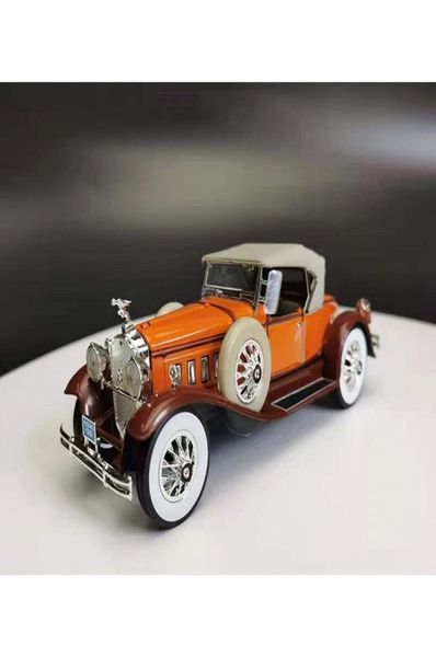 132 Simulation amerikanisches Luxusauto 1930 Packard Retro Classic Modell Metalldruckguss Spielzeug Legierung Fahrzeugsammlung Display 2203293924055