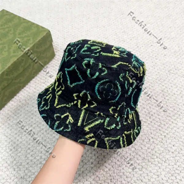 Chapéus de balde de designer para homens mulheres mais jovens bonés de beisebol pretos moda letras verdes flores chapéu de pescador na moda vintage sunhats boné mkfm