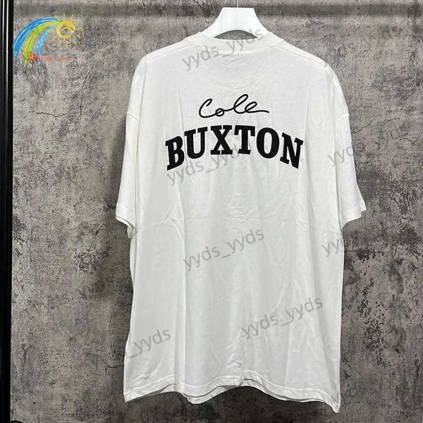 Herren T-Shirts 23SS Casual Fashion Übergroßes Cole Buxton T-Shirt Streetwear Beste Qualität T-Shirt Top Weiß CB T-Shirt für Männer Frauen Inside Tags T240112