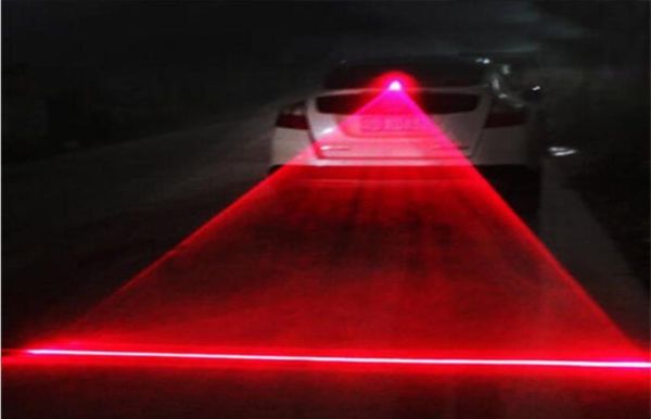 1x legal anticolisão extremidade do carro cauda traseira nevoeiro condução laser cuidado luz laser carro led lâmpada de projeção modificada holofotes2506875