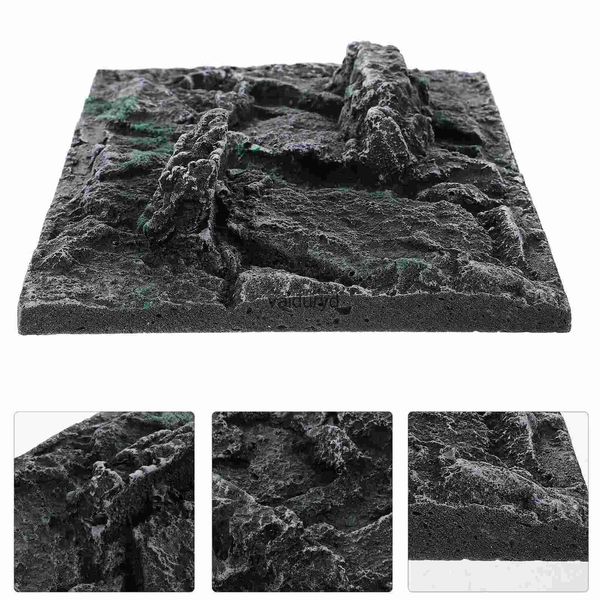 Fournitures pour reptiles Fond Reptile Tank Board Terrarium Aquarium Serpent Tuile Liège Décor Décoratif Lizardvivarium Boîte Accessoires Décorationvaiduryd