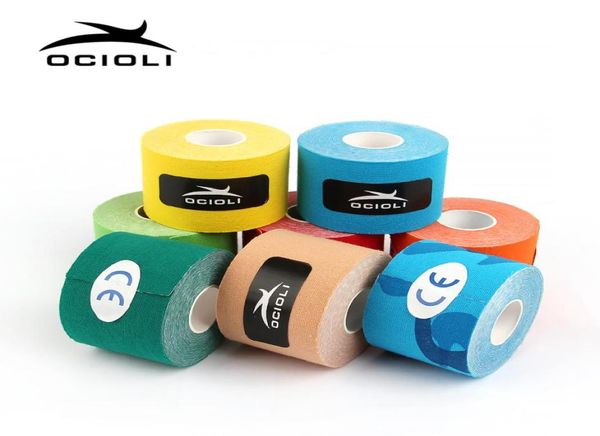 20 rotoli di buona qualità Kinesiotape Nastri atletici Nastro kinesiologico Sport Taping Reggiatura Esercizio di calcio Kinesiotaping muscolare7188038