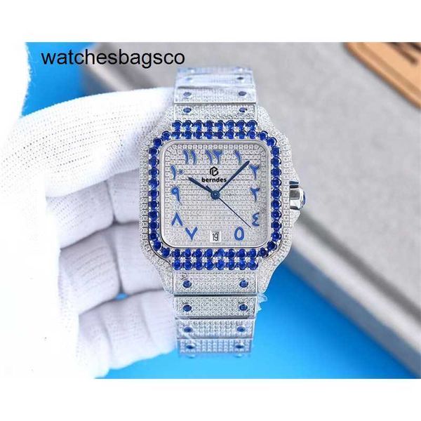 Orologio con diamanti di lusso Designer su orologio con diamanti da uomo, tutte le stelle del cielo luminose e abbaglianti, mai super impermeabili