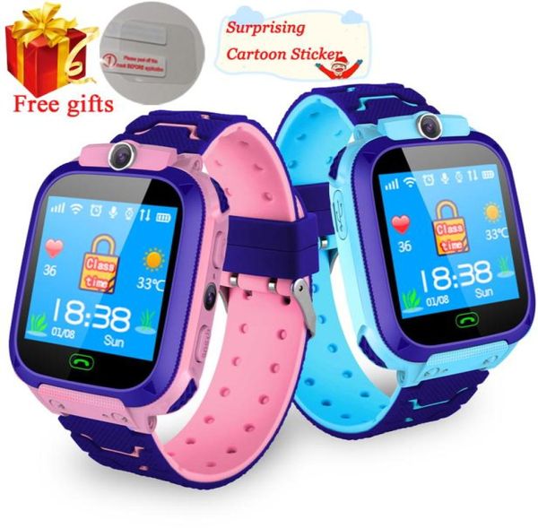 Wasserdichte Kinder-Smartwatch SOS Antillost Smartwatch Baby 2G SIM-Karte Uhr Anruf-Standort-Tracker Smartwatch PK Q50 Q90 Q5286525557