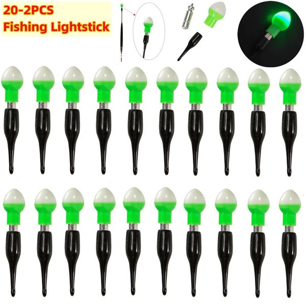 20-2PCS Pesca Flutua Luz Traseira MulticColor Luz Eletrônica Com Bateria CR311 Luz Flutuante Acessório de Engrenagem de Pesca em Mar Profundo 240112