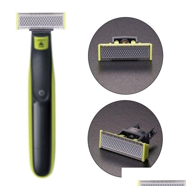 Lame per rasoi da uomo Lame di ricambio per testina manuale Lame per trimmer per barba per accessori di ricambio per rasoio Oneblade 220726 Drop Delivery Healt Dhzqw