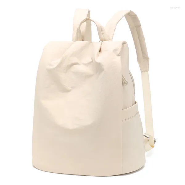 Школьные сумки Женщины рюкзак высококачественный анти-плотный оксфордские школьные сумки молодежь девочка ткань простая сумка для ветряного плеча колледжа