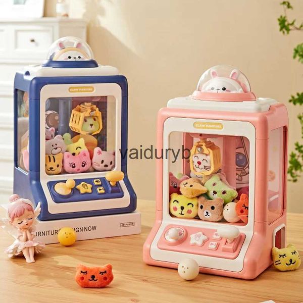 Baby Spielzeug Kinder DIY Elektrische Klaue Maschine Mädchen Greifen Mini Puppe Clip Gashapon Musik Kran Spiel Kinder Spielzeug Für 3 jahr Geschenke Kostenloser Versandvaiduryb