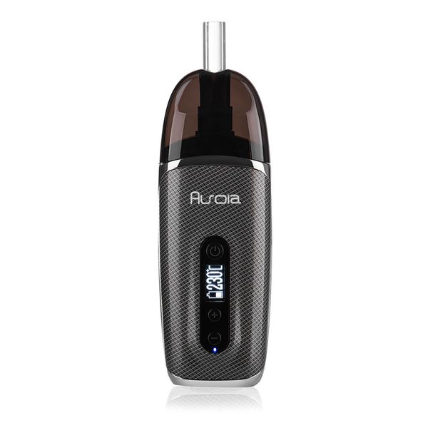 Miglior vaporizzatore per erbe secche in fibra di carbonio 2024 controllo della temperatura lascia kit penna vape per fiori con motore Funzione vibrazione Batteria di protezione 2200mAh