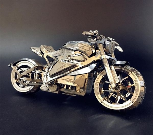 MMZ MODEL NANYUAN 3D Metallpuzzle Vengeance Motorcycle Collection Puzzle 1 16 DIY 3D Laser Cut Model Puzzle Spielzeug für Erwachsene SH190913513706