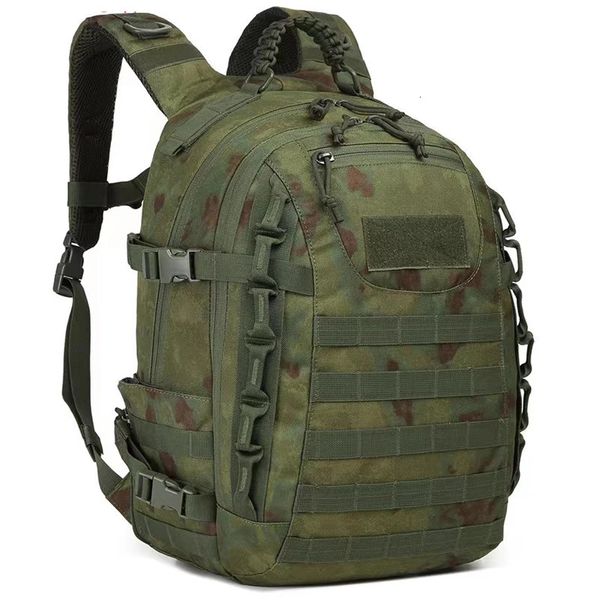 Mochila Tática Militar Pacote de Assalto de 3 Dias Exército Molle Sacos 35L Grande Impermeável Ao Ar Livre Caminhadas Camping Viagem 1000D Mochila 240112