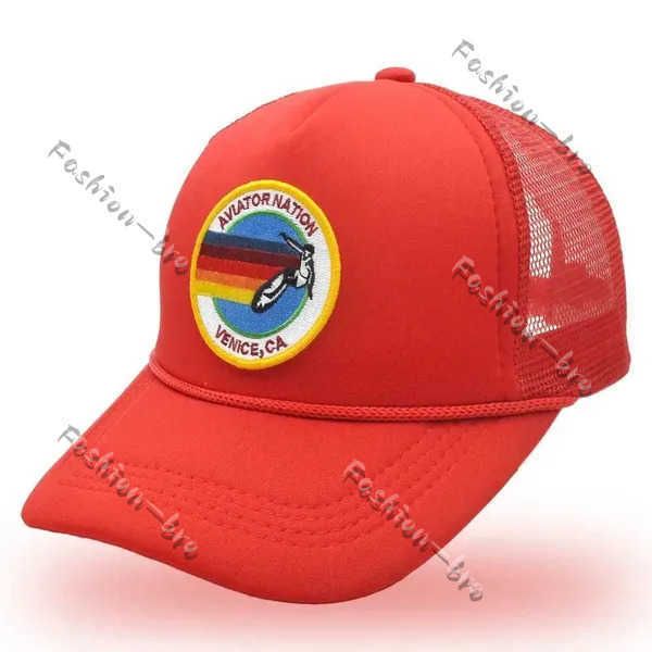 Cappellini da baseball New Aviator Nation Trucker Designer Cappello Surf Donna Berretto da baseball Piscina Party Hat Ventilare Beach Mesh Caps Uomo Papà Cappello Hater Snapback Cappelli per uomo 1TN8