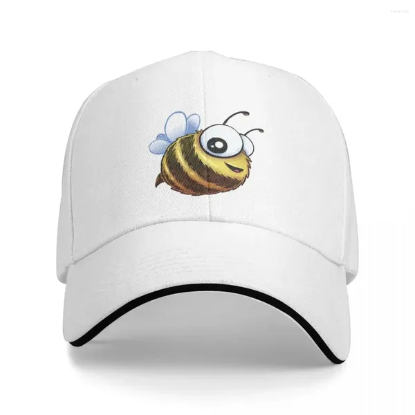 Berets Bumble Bee Bonés de beisebol Snapback Moda Chapéus Respirável Casual Ao Ar Livre Unissex Policromático Personalizável