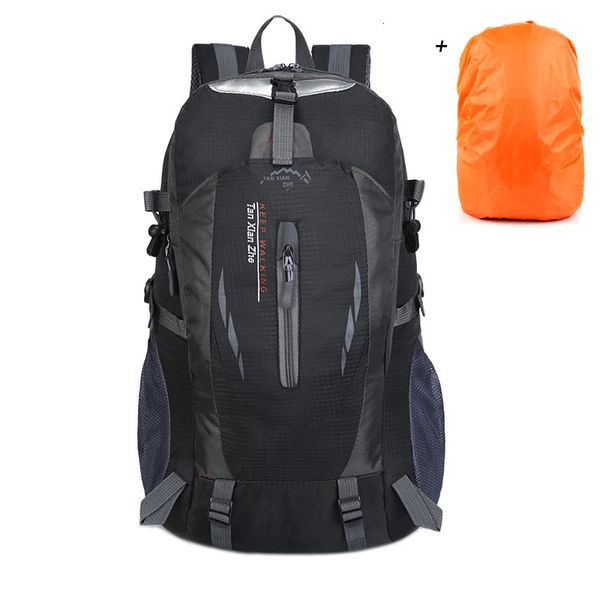 Mochila de hidratação resistente à água 35L grande bolsa ao ar livre mochila de viagem escalada acampamento caminhadas mochilas sacos de trekking 240111