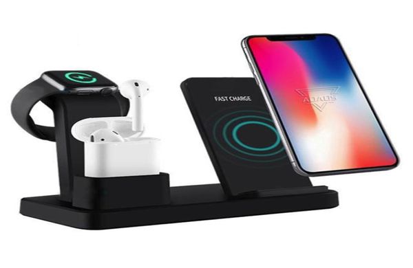 Drahtloses mobiles Ladegerät für Apple Watch, schnelles Aufladen von Mobiltelefon-Headsets, 3-in-1 mobiles drahtloses Ladegerät6801834