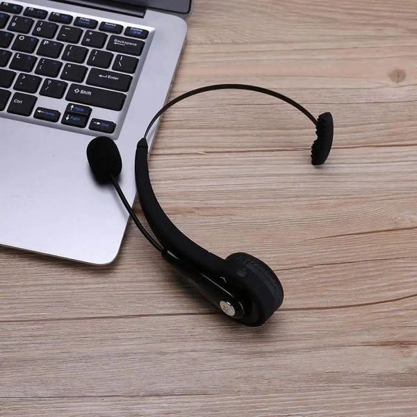 Kulaklık/Kulaklık Mono BluetoothCompatable kulaklık başlıklı ofis kulaklıkları bir sürükleme iki iş kulaklık oyun kulaklığı mikrofon ile