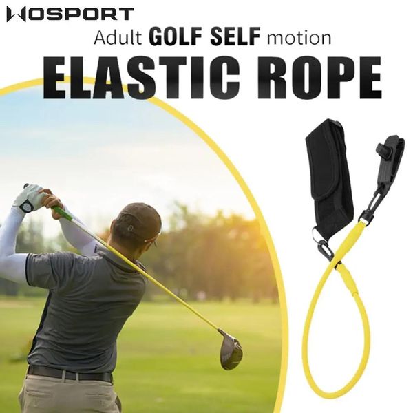 Aiuta PGM Golf Self Motion Corda elastica Pro Golf Colpire la forza Corda da allenamento Regolabile Uomo Donna Accessori per allenamento per principianti