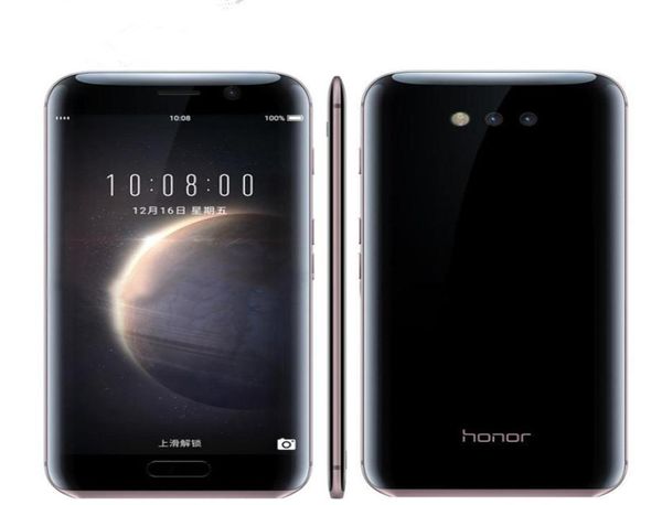 Оригинальный мобильный телефон Huawei Honor Magic 4G LTE, 4 ГБ ОЗУ 64 ГБ ПЗУ, восьмиядерный процессор Kirin 950, Android 509quot, 2K-экран, восемь изогнутых Sur2135230