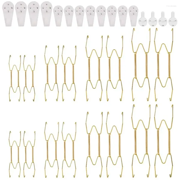 Opbergzakken Bordhangers voor aan de muur 6 8 10 12 Inch Decoratieve onzichtbare houders