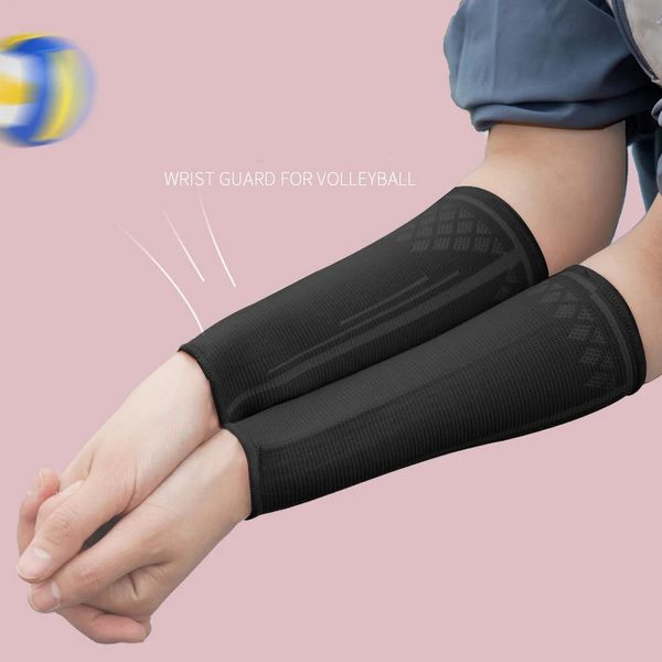 2 Stück Volleyball-Armstulpen, Sport-Armbänder, Unterarm-Kompressionsmanschette, Handband, Schweiß-Handgelenk-Stützbandage, Wraps, Schutz, Schutz 240112