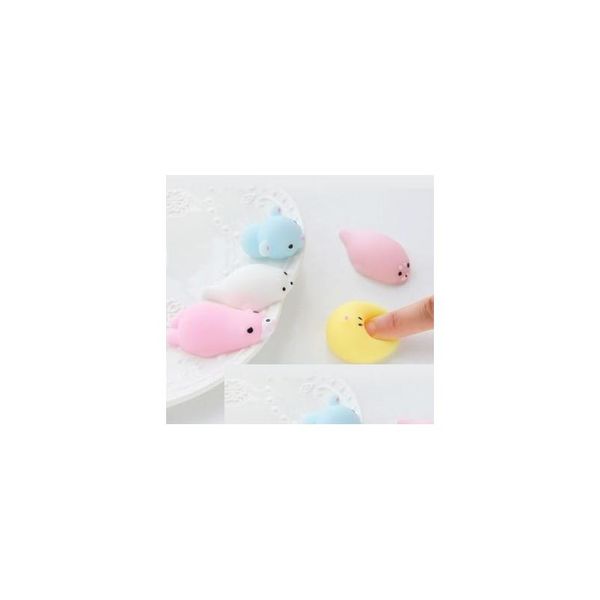 Outros acessórios de telefone celular Squishy Slow Rising Jumbo Toy Bun Brinquedos Animais Bonito Kawaii Squeeze Cartoon Mini Squishies Cat Squishiy Dhozs