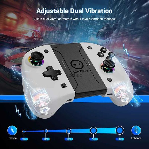 Gamecontroller Joysticks SANDIAN 1 Stück Wireless Gamepad Keine Verzögerung Gamecontroller USB Joystick für PC Android TV BOX GAME BOX Klassisches Außendesign