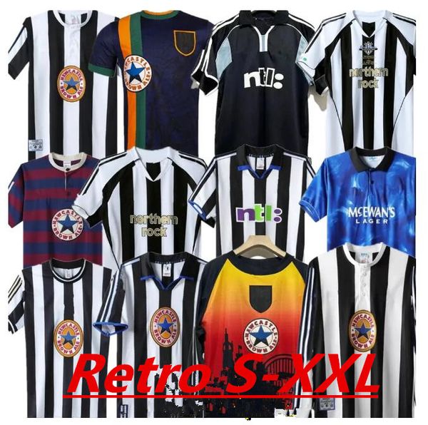 95 96 97 99 2000 01 03 04 05 Newcastle NUFC SHEARER Maglie CALCIO retrò HAMANN SHEARER PINAS 1993 1980 82 05 2006 UNITED OWEN classiche CAMICIE DA CALCIO Ginola lunghe 999