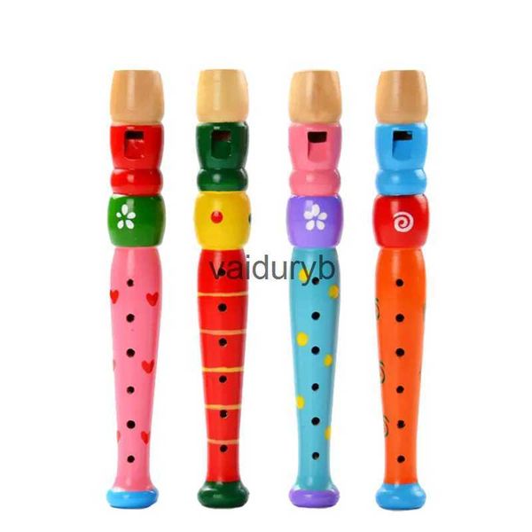 Teclados piano quente colorido flauta de madeira instrumento musical trompete buglet hooter crianças brinquedos musicais educativos para crianças