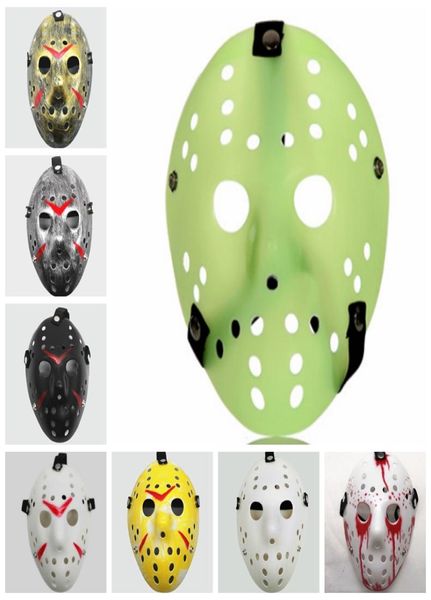 Jason Máscara Halloween Masquerade Crânio Máscaras Filme Hóquei Máscara Assustador Halloween Costume Festival Party Supplies 9 Designs Ootional D4121000