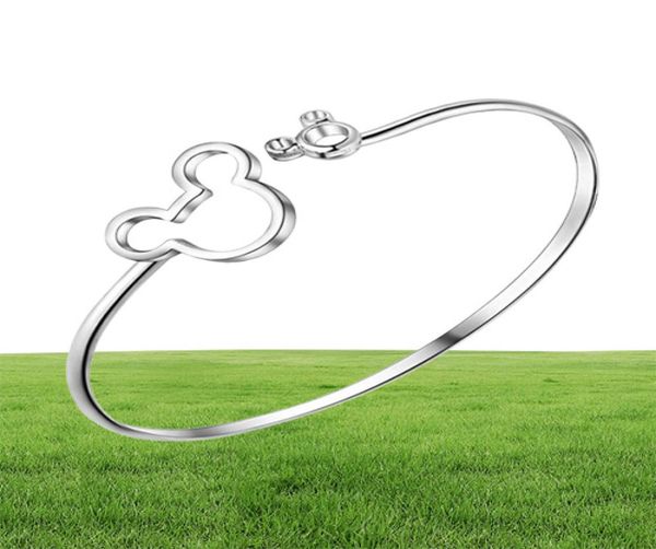 intero braccialetto in argento braccialetto braccialetto a forma di topo donne ragazza carina intero Pr negozio di fabbrica promozione3540131