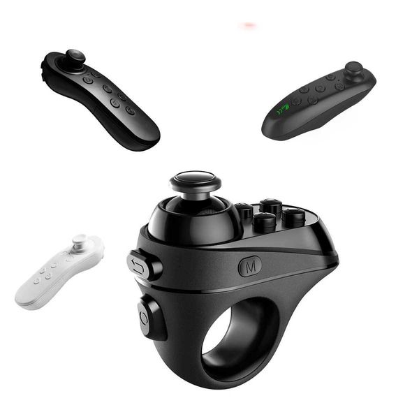 Controller di gioco Joystick R1 Mini Anello Bluetooth4.0 Controller di gioco remoto wireless ricaricabile VR Joystick Gamepad per occhiali 3D Android r57