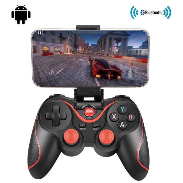 Gamecontroller Joysticks Terios Wireless Joystick Unterstützung Bluetooth 3.0 Gamepad Game Controller Gaming Control für Tablet PC Android Smartphone