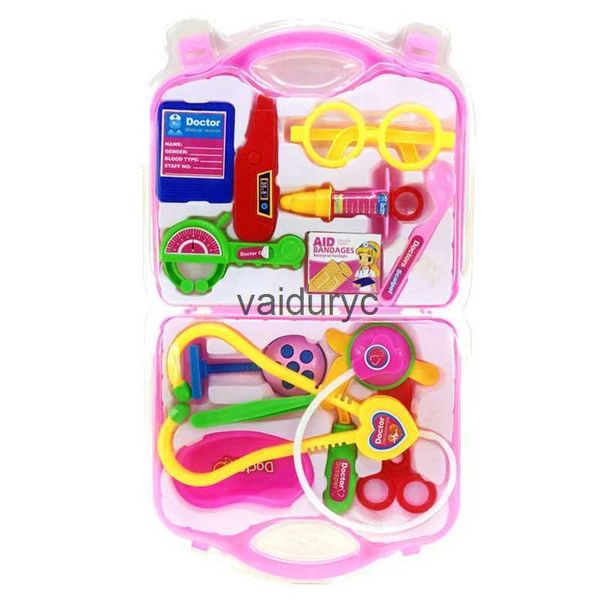 Strumenti Laboratorio Giocattoli per bambini Dottore Infermiera Giochi di finzione Set Simulazione portatile Kit medico Gioco di ruolo educativo Giocattoli Giocattoli medici per bambinivaiduryc