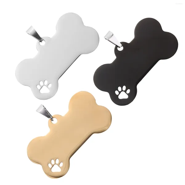 Hundehalsbänder, 3 Stück, Haustier-Halsband, individuelle Katzenmarken, personalisierte kleine leere Etiketten, Namens-ID-Karte