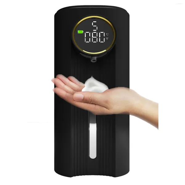 Flüssigseifenspender, 350 ml, Smart Home, automatisches berührungsloses Sensor-Waschhandgerät, 1500 mAh, wiederaufladbar