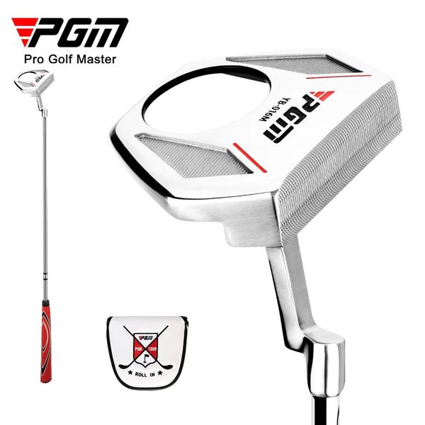 Kulüpler Yeni PGM Golf Kulübü Golf Eğitim Malzemeleri Paslanmaz Çelik Erkek Putter Düşük Gravite Merkezi Golf Kulübü ile Top Pikap Fonksiyonu