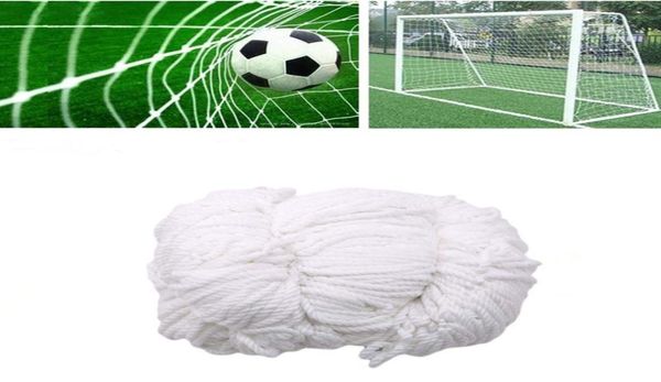 Rede de bola de futebol para gol de futebol poste malha para portões de poletileno Post Nets Outdoor Footall Kids Match Junior Sports2700154