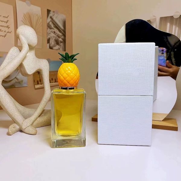 Vida diária coleção de frutas perfume limão abacaxi laranja fragrância 150ml cheiro de longa duração marca edp homem mulher parfum neutro doce colônia spray navio rápido