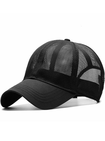 Cappello da sole estivo a maglia intera di grandi dimensioni all'ingrosso all'ingrosso Cappello sportivo over size da uomo 56-60 cm 60-65 cm 240111