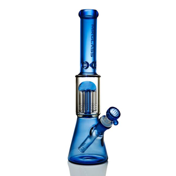 9,5 Zoll Recycler Dab Rigs Wasserpfeifen Dickes Glas Wasserbongs Schwerkraftbong Bubbler Rauchzubehör Wasserpfeifen mit 14-mm-Schüssel beste Qualität LL