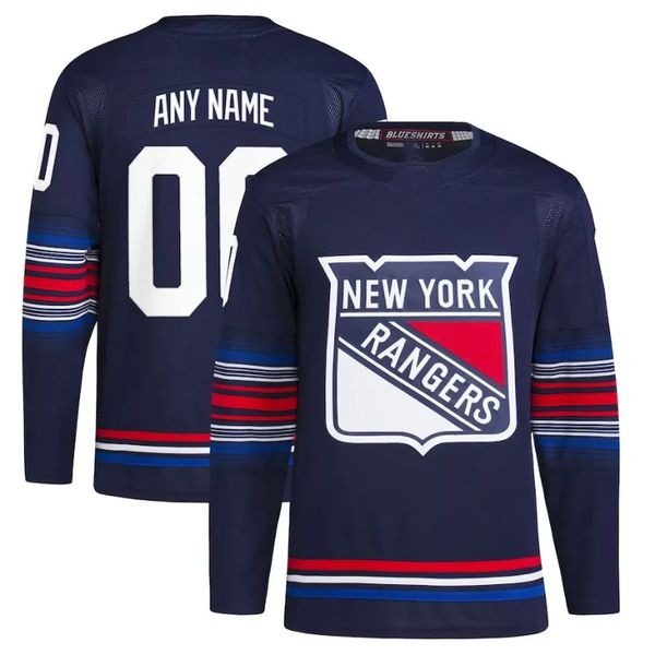 Adam Fox Mika Zibanejad NY Maglia da hockey Ranger Reverse Retro Igor Shesterkin Alexis Lafreniere Mark Messier Henrik Lundqvist Artemi Panarin Kreider in vendita