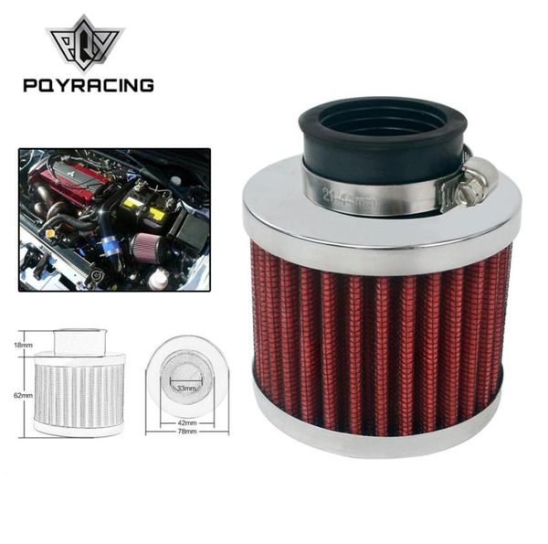 Filtro de ar automático altura 85mm pescoço id35mm cone do carro filtro de entrada de ar frio turbo ventilação respirador do cárter pqyait229084441