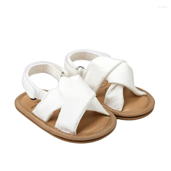 Sandalen für Kleinkinder, für Babys, Mädchen, rutschfest, weiche Gummisohle, atmungsaktiv, für den Strand, für Kleinkinder