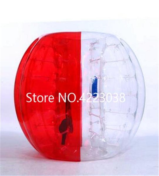 Pallone da calcio a bolle diametro 5 piedi 15 m palla per criceti umani spessa 8 mm PVC trasparente gonfiabile paraurti palla Zorb Balls5019837